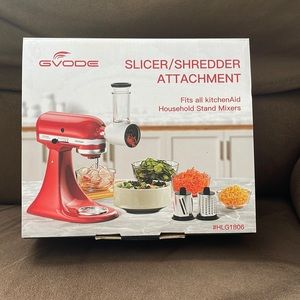 Gvode Slicer/Shredder Attachment for Kitchenaid Mixer
